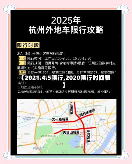 【2021.4.5限行,2020限行时间表】