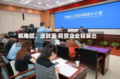 解难题、送政策 民营企业轻装出海-第2张图片