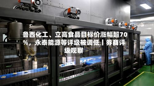 鲁西化工、立高食品目标价涨幅超70%，永泰能源等评级被调低丨券商评级观察