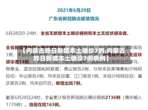 【内蒙古昨日新增本土确诊7例,内蒙古昨日新增本土确诊7例病例】-第2张图片