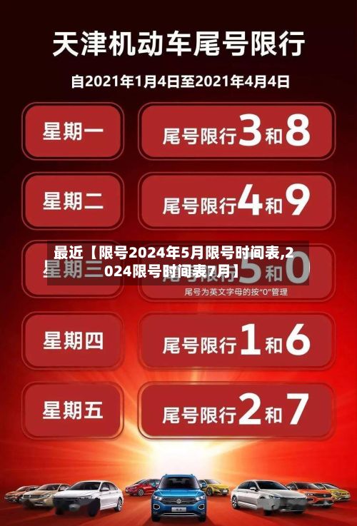 最近【限号2024年5月限号时间表,2024限号时间表7月】