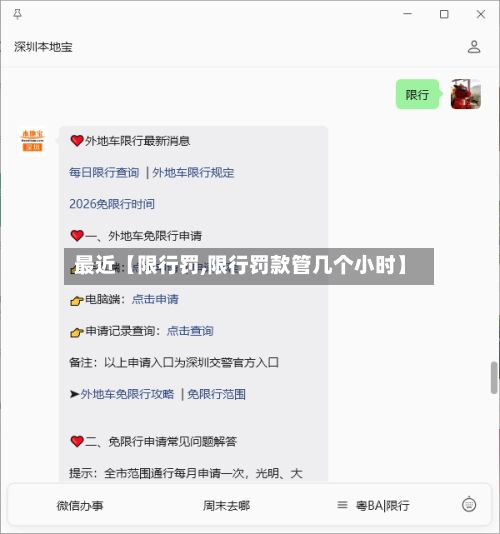 最近【限行罚,限行罚款管几个小时】-第2张图片