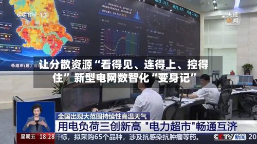 让分散资源“看得见	、连得上、控得住	” 新型电网数智化“变身记”-第3张图片