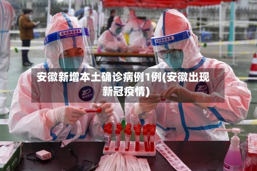 安徽新增本土确诊病例1例(安徽出现新冠疫情)-第2张图片