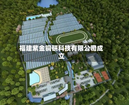 福建紫金铜研科技有限公司成立