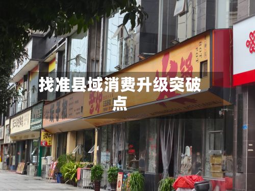 找准县域消费升级突破点-第3张图片