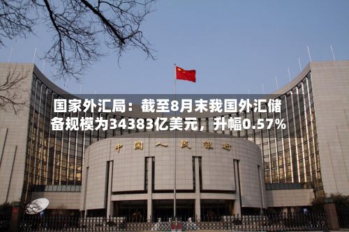 国家外汇局：截至8月末我国外汇储备规模为34383亿美元	，升幅0.57%-第2张图片
