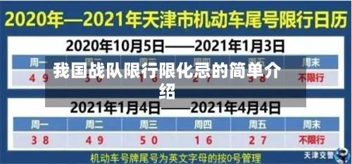 我国战队限行限化忌的简单介绍-第2张图片