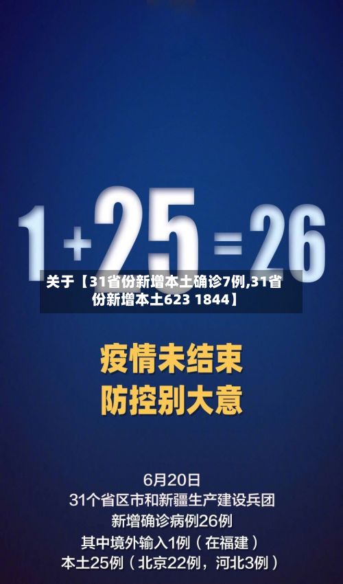 关于【31省份新增本土确诊7例,31省份新增本土623 1844】-第2张图片