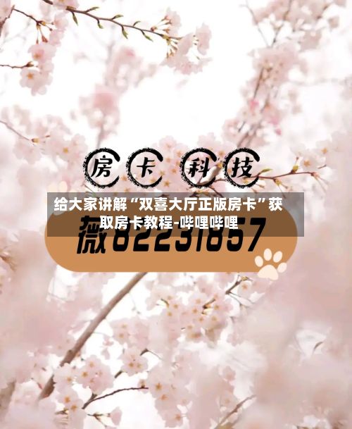 给大家讲解“双喜大厅正版房卡	”获取房卡教程-哔哩哔哩-第3张图片