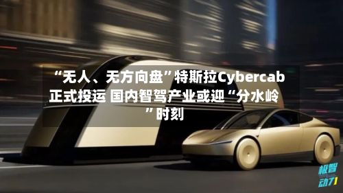 “无人	、无方向盘”特斯拉Cybercab正式投运 国内智驾产业或迎“分水岭”时刻-第2张图片