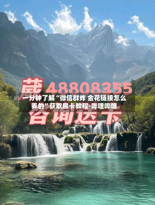 一分钟了解“微信群炸 金花链接怎么弄的”获取房卡教程-哔哩哔哩-第3张图片