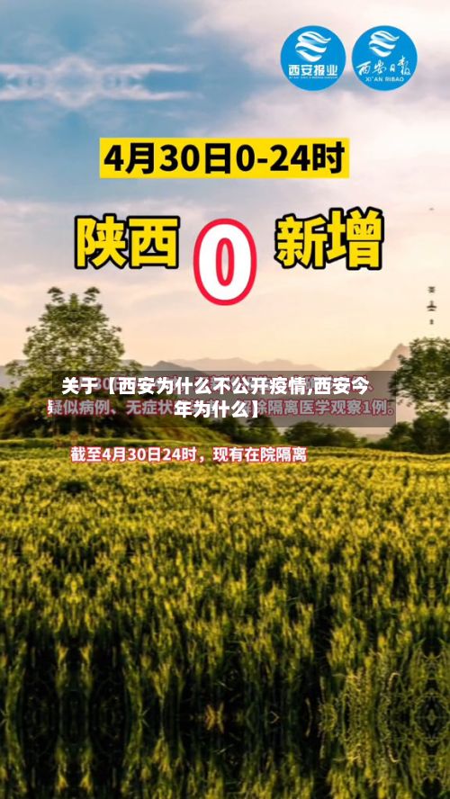 关于【西安为什么不公开疫情,西安今年为什么】-第2张图片