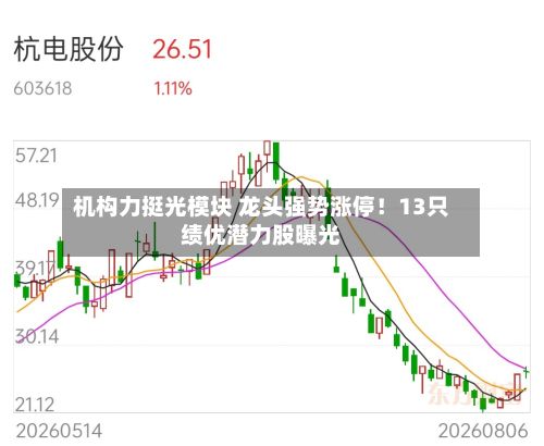 机构力挺光模块 龙头强势涨停!13只绩优潜力股曝光-第2张图片
