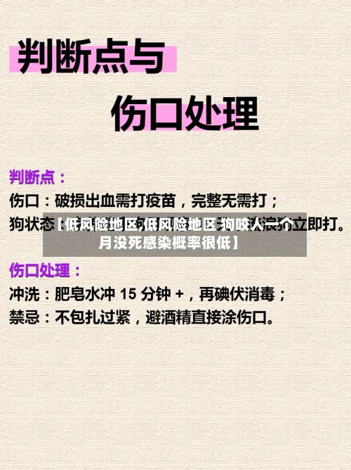 【低风险地区,低风险地区 狗咬人一个月没死感染概率很低】