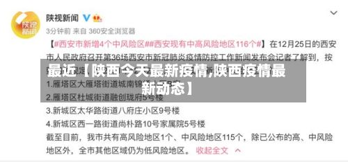 最近【陕西今天最新疫情,陕西疫情最新动态】-第3张图片
