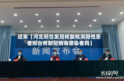 近来【河北邢台发现核酸检测阳性患者邢台有新冠病毒感染者吗】