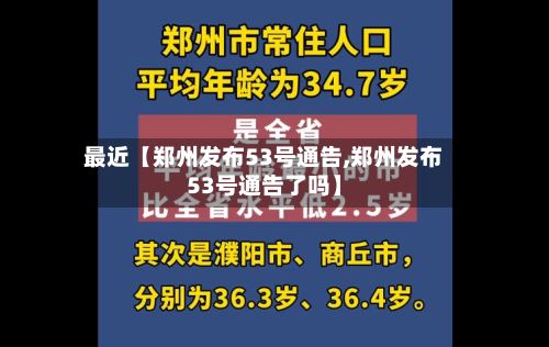 最近【郑州发布53号通告,郑州发布53号通告了吗】