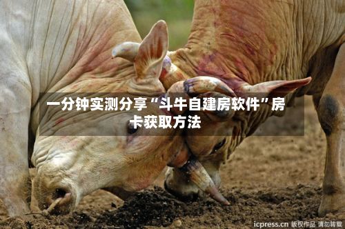 一分钟实测分享“斗牛自建房软件	”房卡获取方法-第3张图片