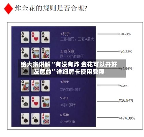 给大家讲解“有没有炸 金花可以开好友房的	”详细房卡使用教程-第2张图片