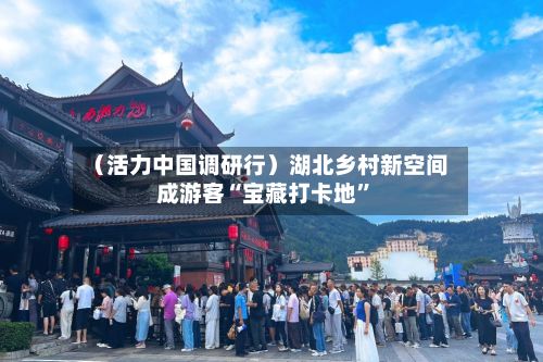 （活力中国调研行）湖北乡村新空间成游客“宝藏打卡地	”-第3张图片