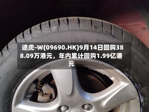 途虎-W(09690.HK)9月14日回购388.09万港元，年内累计回购1.99亿港元-第2张图片