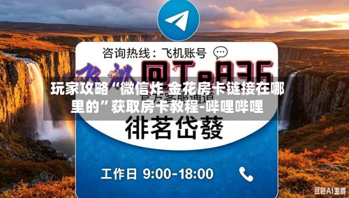玩家攻略“微信炸 金花房卡链接在哪里的”获取房卡教程-哔哩哔哩-第2张图片