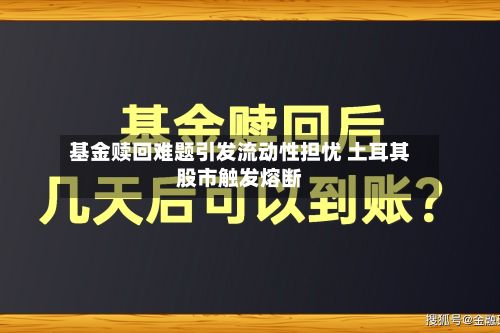 基金赎回难题引发流动性担忧 土耳其股市触发熔断