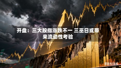 开盘：三大股指涨跌不一 三巫日或带来流动性考验-第1张图片