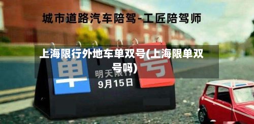 上海限行外地车单双号(上海限单双号吗)-第2张图片