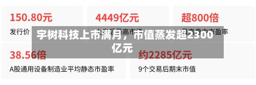 宇树科技上市满月，市值蒸发超2300亿元-第3张图片