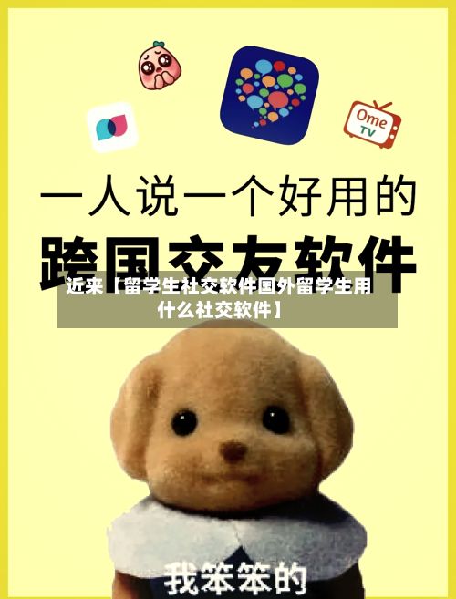 近来【留学生社交软件国外留学生用什么社交软件】-第2张图片