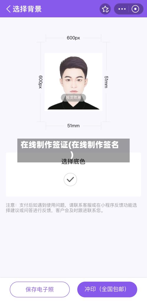 在线制作签证(在线制作签名)-第2张图片