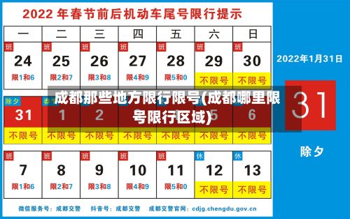 成都那些地方限行限号(成都哪里限号限行区域)-第1张图片