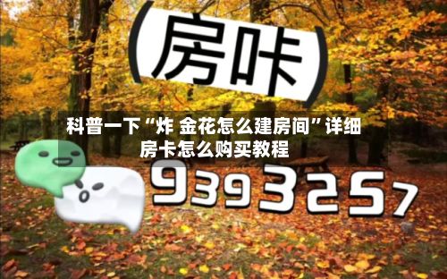 科普一下“炸 金花怎么建房间”详细房卡怎么购买教程-第2张图片