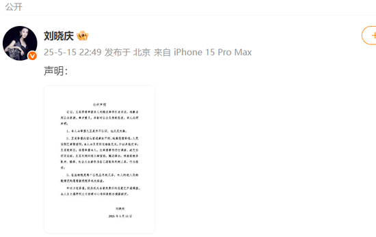 演员刘晓庆二审败诉：330万借贷纠纷案维持原判，需承担补充清偿责任